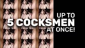 Cory Chase Dominates in Hardcore Gangbang Creampie Action