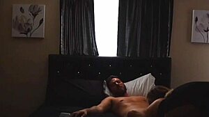 Blonde wife enjoys passionate sex