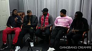 Hot milf joins intense group activity