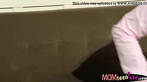 Vanilla Deville and April Oneil in a threeway