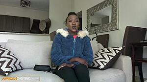 Big Black Ass Teen Rides at Audition