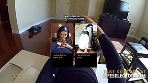 Veronica avluv humiliates me kinkily 😈 with rough domination