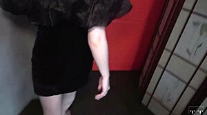 i met a hot friend at the bar, she blew me and we fucked in the restroom