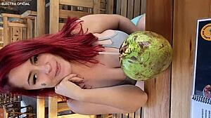 I found this hot babe and took her to the bathroom for fun.