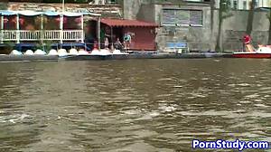 Eurobabe, strip nude and ride that waterbike in public?