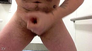 Feeling the Intense Pleasure as I Stroke My Cock and Cum Hard as an Amateur