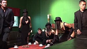 alexis silver and jodi james host wild gang bang