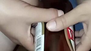 Gretala incinta � molto eccitata