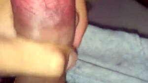 Teen Boy Stimulates His Penis During Solo Masturbation Session Leading to Cum