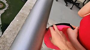 big natural boobs redhead skips yacht. oops, meant skinny blonde stepsister, Red Eviee with Kyle Stroker!