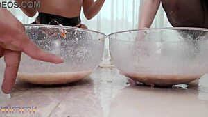 Brazil Slut Dominates Belgium In Piss Olympics!