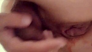 Anal prolapse leaks! squirming from monster cock fisting!