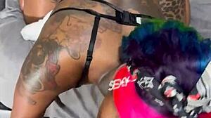 Pretty cowgirl rides monster cock in hardcore session