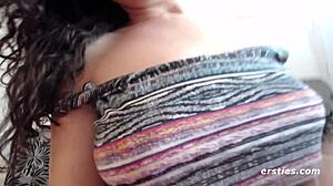 Sexy Gia Pleasuring Herself With Two Toys