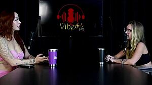 Neighbors Complain About Noise As She Talks Panties And Cums With Boss - Marangoni Sheer Red