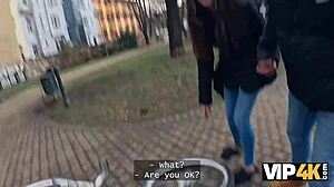 Gorgeous European Princess Shows Off