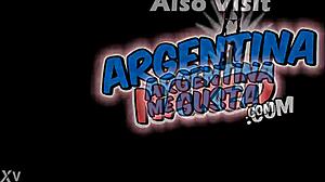 Incredible Ass Latina Teen Gets Cum in Glasses!