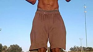 Taste the Air with Cute Black Teacher in Dorm