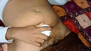 Horny Indian Stepsister Begs for Milking and Hard Pussy Fucking in Cute Desi Action.