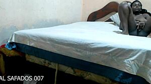 i tease, 'lick my hairy armpit' before big cock fucks wet pussy in bahia favela