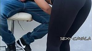 he hired me to suck his monster cock, but ended up fucking me doggystyle