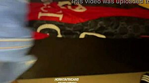 Black AC repair guy dominates client with rough action