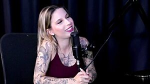 Brazilian blonde just joana gets kicked out and tries with a young girl in sheer red.