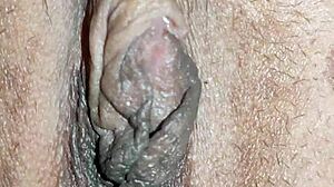 Milf amateurs film homemade anal sex backstage with close-up assfucking scenes.