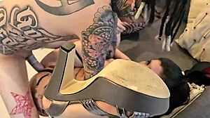 Sabrina Sabrok and Barbara Salas in a delicious threesome with big tits!