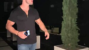 bubble butt babe's tight pussy wrecked by huge fat rod in garage