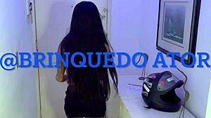 Young Girl's Homemade Anal Fuck Alone