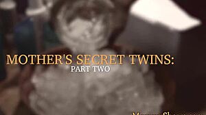 Amazing stepmom straponfucks cute teen in group threesome