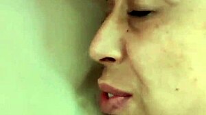 Brazilian teen with small tits gets rough assfucking, blowjob, and cumshot in eye