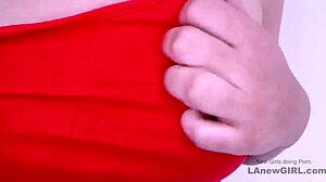 Picked Up Brunette Delivers Sensual Handjob at Outdoor Casting