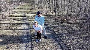 fucked outside while a drone watched us