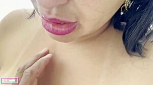 Naughty Cougar Plays Solo Before Intense Action