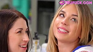 Desperate to Fuck Stepsis Alex Coal with Aria Valencia’s Help