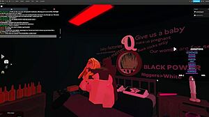 Rough quickie with blonde and big black cock