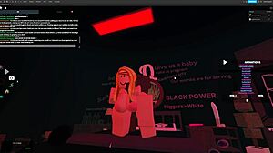 Rough quickie with blonde and big black cock