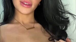 British student masturbates in POV solo