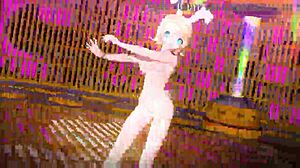 kagamine rin in alien bunny costume nude