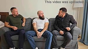 Billie Star's Intense Group Session With Cumshots