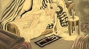 Vintage erotic drawings collection