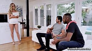 Karla Kush and Two Massive Black Cocks!