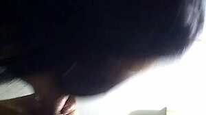 Blindfolded Teen Girl in Intimate Setting