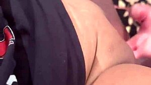 Intense interracial actie met Latina na feest