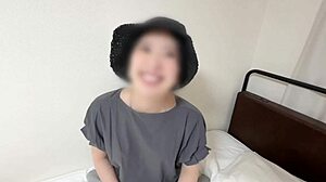 I, uh, creampied this cute Japanese college student in POV homemade.