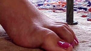 Classy Solo Asian MILF Enjoys Intense Masturbation in Lingerie