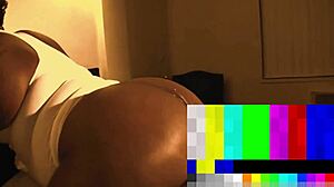 Amateur Rides Big Black Cock With Her Big Ass For Cumshot.