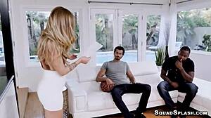 Karla Kush and Two Massive Black Cocks!